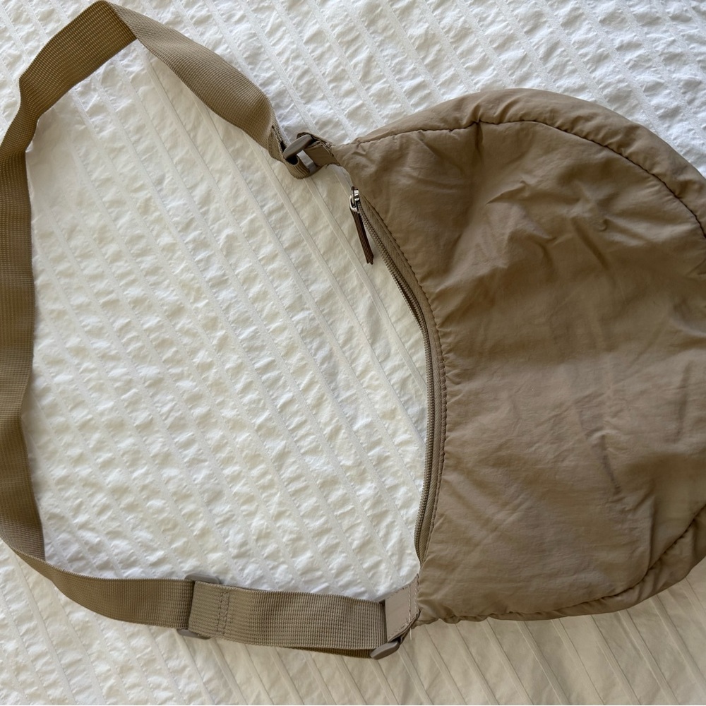 Tan cross body bum bag